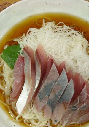 ★ずぼら料理…刺身そうめん★-レシピのメイン写真