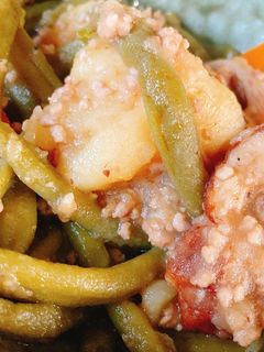 ほっこり!ささげとじゃがいもの煮物-レシピのメイン写真