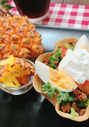 揚げない＊タコサラダのシェル（器）-レシピのメイン写真