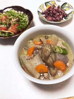 豚汁(リュウジさんレシピ半量)-レシピのメイン写真