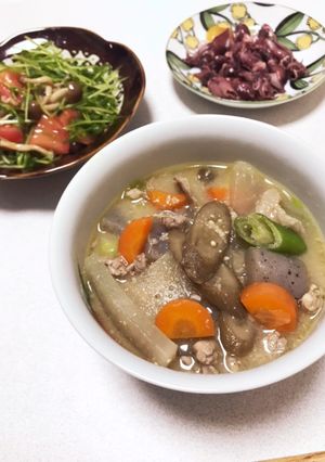 豚汁（リュウジさんレシピ半量）-レシピのメイン写真