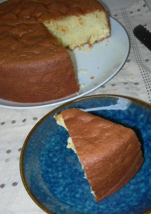 カステラ風梅ケーキ-レシピのメイン写真
