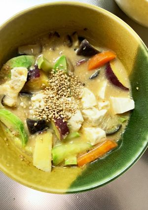 牛乳ピリ辛味噌うどん汁炒め味春雨炒め煮-レシピのメイン写真
