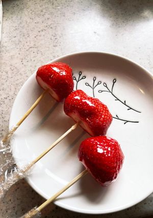 イチゴ飴-レシピのメイン写真