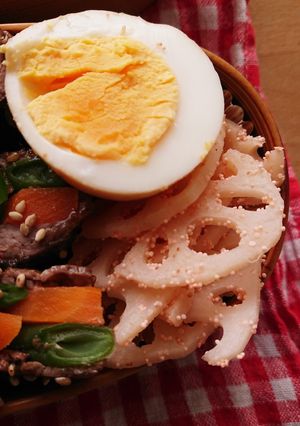 お弁当★シャキシャキれんこんタラコバター-レシピのメイン写真