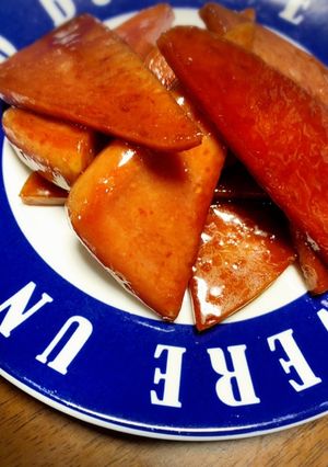 ランチョンミートの甘辛煮(スパムでも♪)-レシピのメイン写真