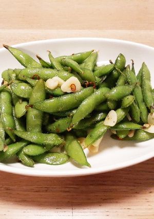 止まらない美味しさ♪枝豆ペペロンチーノ-レシピのメイン写真