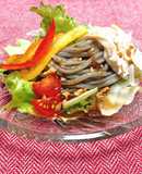 カット野菜で！バランスそばサラダ