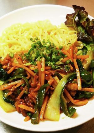 青椒肉絲麺-レシピのメイン写真