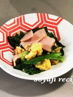 レタスとハムの卵炒め-レシピのメイン写真