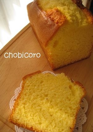 シンプルに味わう☆バニラパウンドケーキ-レシピのメイン写真