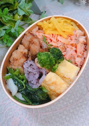高校2年女子お弁当♥2021.06.18-レシピのメイン写真