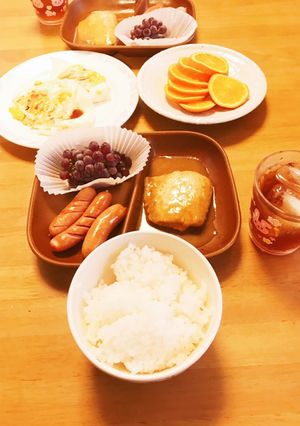 3女と4女の朝食☆6月18日金曜日☆-レシピのメイン写真