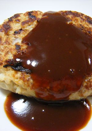 超簡単★あらびきハンバーグ-レシピのメイン写真