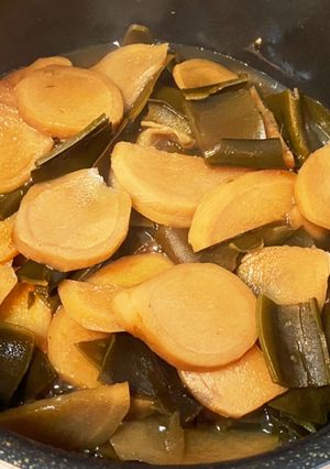 生姜と昆布の煮物-レシピのメイン写真