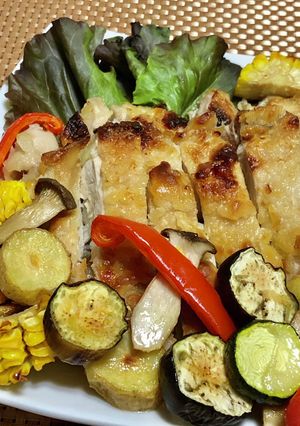 レモン香るグリルドチキン-レシピのメイン写真