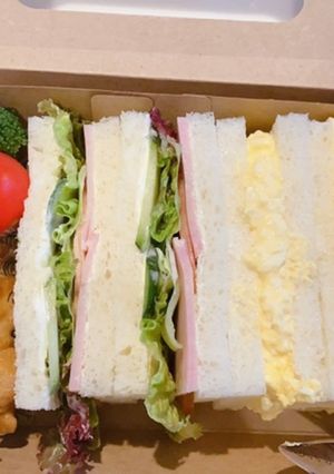 サンドイッチ弁当-レシピのメイン写真