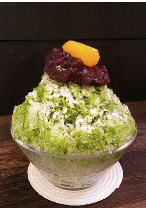 カッキーン！かき氷☆【新】宇治抹茶あずき-レシピのメイン写真