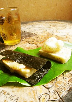 アボカドの葉餅-レシピのメイン写真