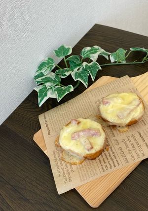 チーズタルティーヌ-レシピのメイン写真