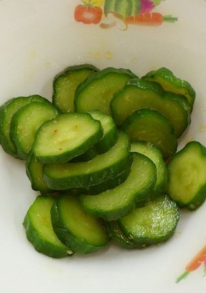 きゅうりのキムチ和え★宇都宮学校給食-レシピのメイン写真