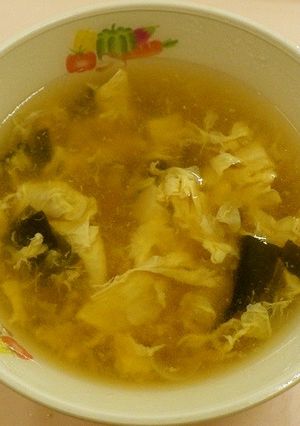豆腐の中華スープ　★宇都宮学校給食-レシピのメイン写真