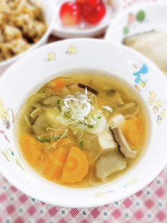 群馬県ご当地料理♪こしね汁 保育園給食-レシピのメイン写真