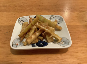 真竹/淡竹　たけのこ　バター醤油炒め-レシピのメイン写真