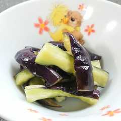 รูปของ 夏野菜☆レンちん茄子の塩だけナムル