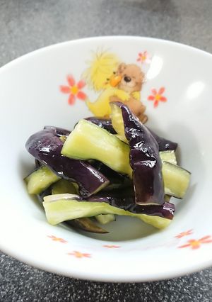 夏野菜☆レンちん茄子の塩だけナムル-レシピのメイン写真