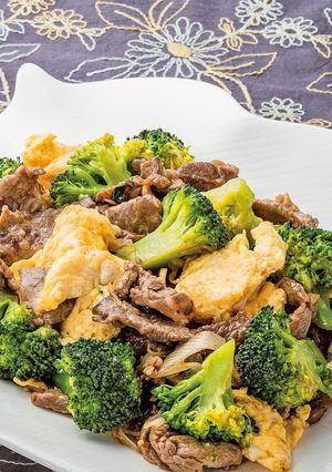 ブロッコリーと牛肉のオイスター炒め-レシピのメイン写真