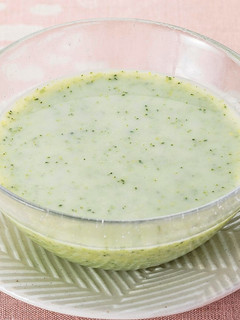 ブロッコリーの冷たいスープ-レシピのメイン写真