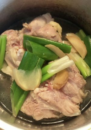 蒸し鶏-レシピのメイン写真