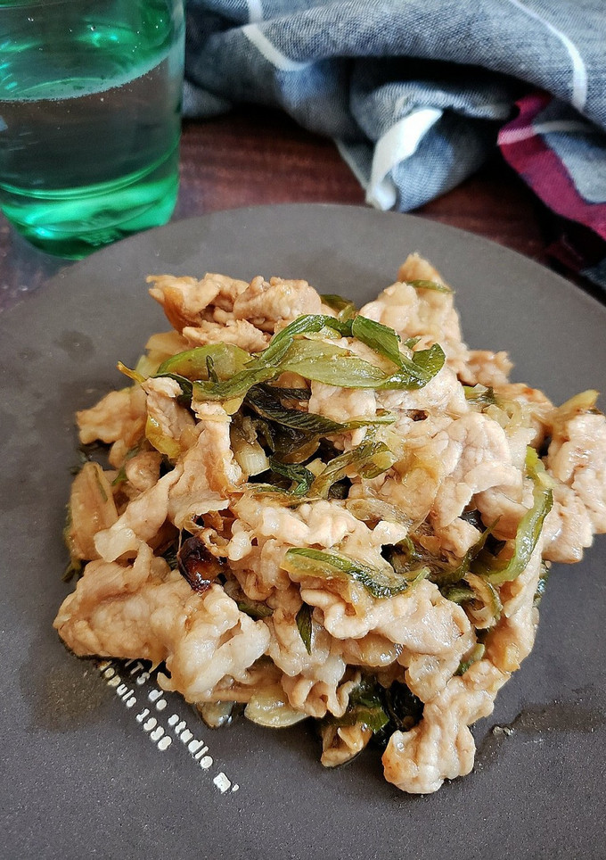 長ネギと豚肉の焦がしじょうゆ炒め-レシピのメイン写真
