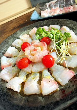 石垣鯛のカルパッチョ-レシピのメイン写真