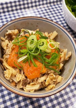レンジでオートミール炊き込みご飯?-レシピのメイン写真