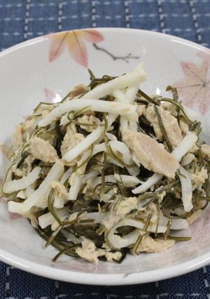 刻み昆布と大根ツナサラダ-レシピのメイン写真
