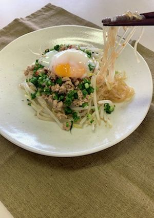 冷やしピリ辛まぜ麺-レシピのメイン写真