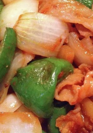 ピーマンの種を食べるレシピ♡味噌炒め◎-レシピのメイン写真