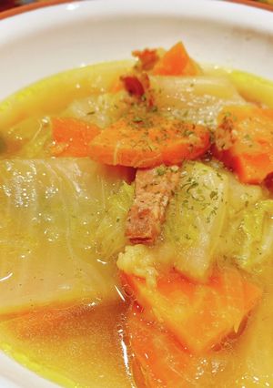 白菜と玉ねぎ大量消費!ほっとするスープ-レシピのメイン写真