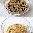 蒸し野菜にあわせる2種類のたれ