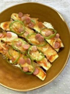 夏野菜でピザ風-レシピのメイン写真