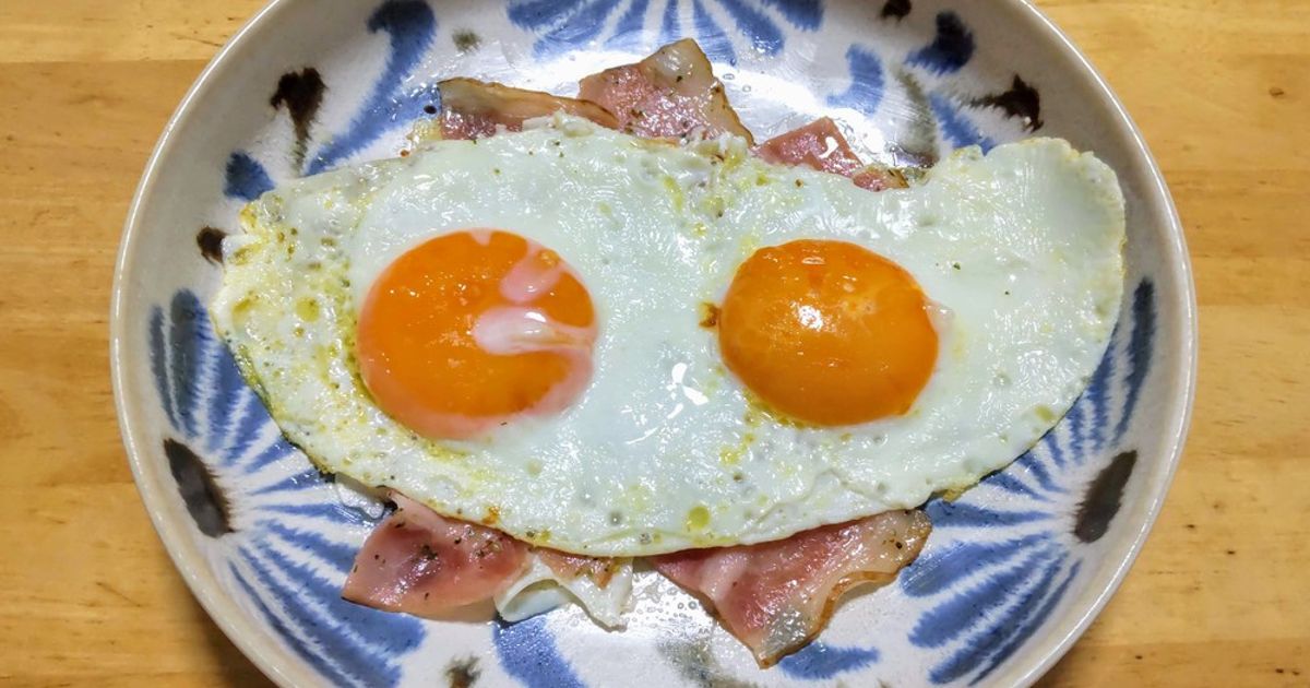 Neo目玉焼き！でベーコンエッグ by オヤジの仕事場ゴハン