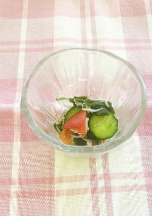 きゅうりとわかめのしらす和え-レシピのメイン写真