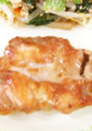 簡単給食 鶏肉の香味焼き-レシピのメイン写真
