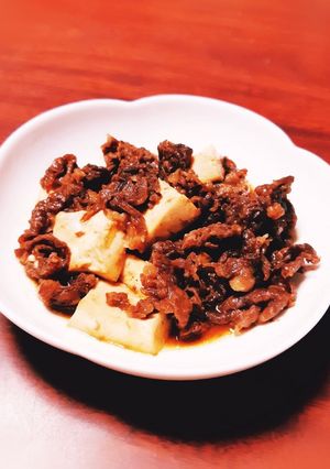 レンジ◎作り置き◎肉豆腐-レシピのメイン写真