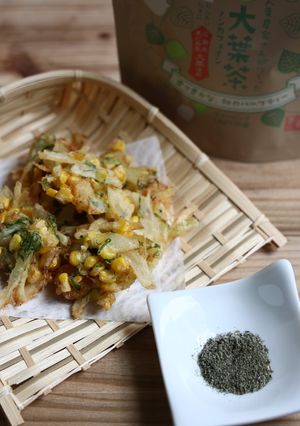 大葉ととうもろこしのかき揚げ-レシピのメイン写真
