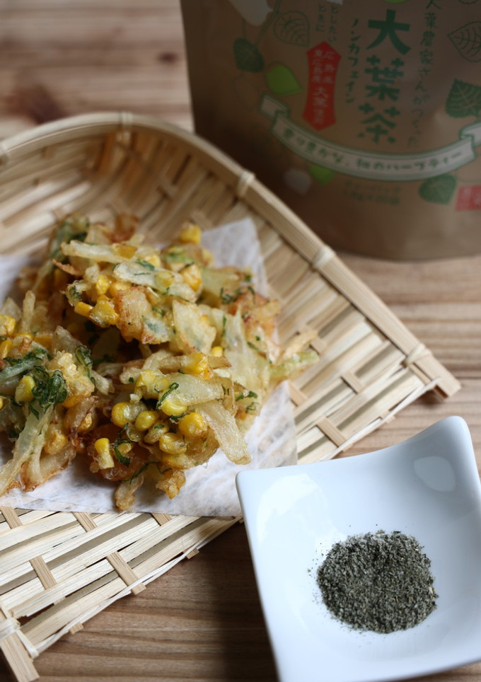 大葉ととうもろこしのかき揚げ-レシピのメイン写真