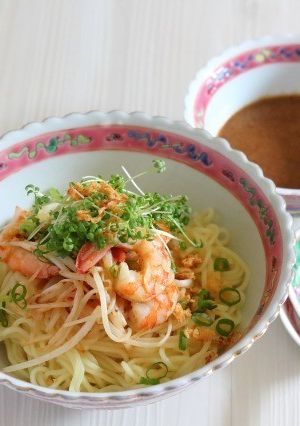 冷やし中華(レーズン入りレモン醤油ダレ)-レシピのメイン写真