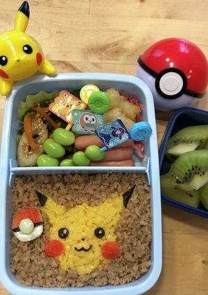 ♡ピカチュウ弁当♡-レシピのメイン写真